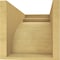 Ekena Millwork 9"W x 18"D x 9"H Wide Yorktown Rough Cedar Woodgrain TimberThane Corbel, Primed Tan CORUR09X18X09YORRCPR - alternate 3